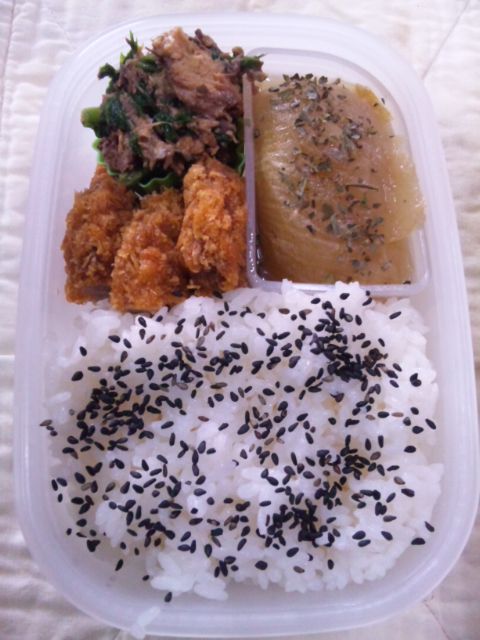 今日のお弁当