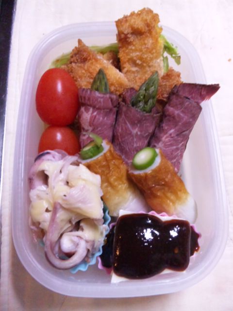 今日のお弁当