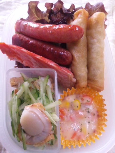 今日のお弁当