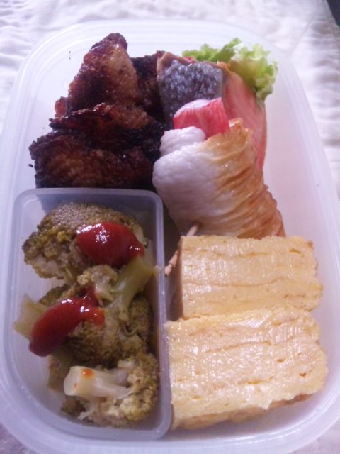 今日のお弁当