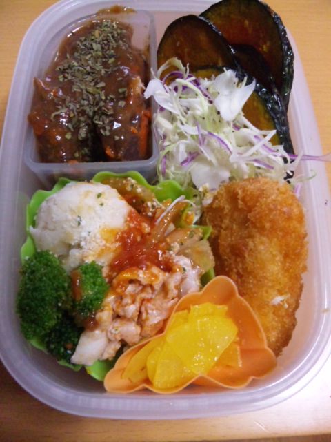 今日のお弁当