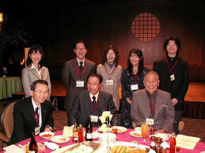 友師百期会の様子「スナップ写真」①